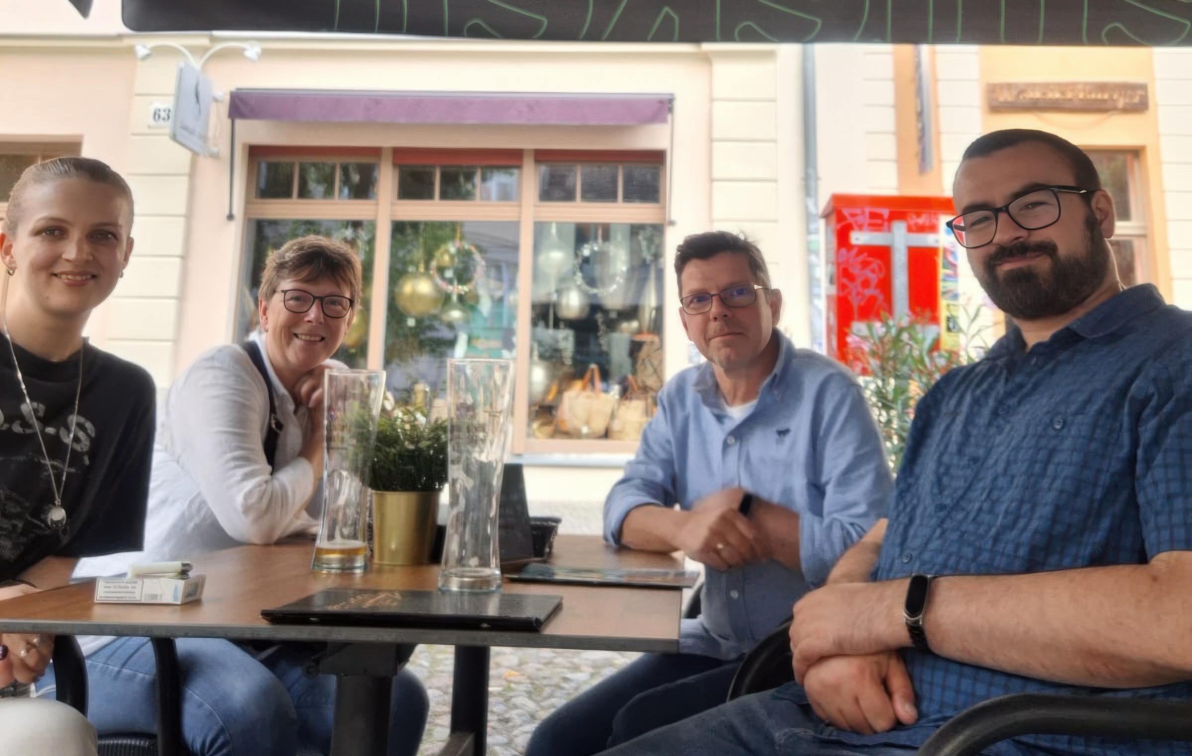 Teilnehmer des ersten MADDRAX-Regionalstammtischs Berlin-Brandenburg 2025